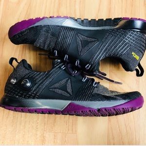 Reebok CrossFit size 7 Rope Pro MetaSplit Black